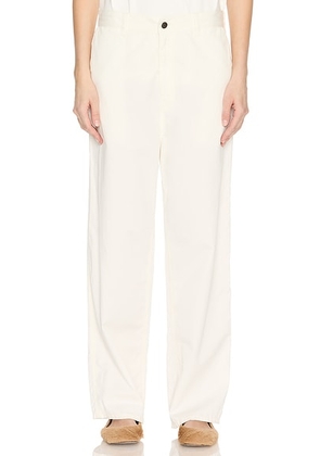 The Row Sharka Pant in White - White. Size 8 (also in 2).