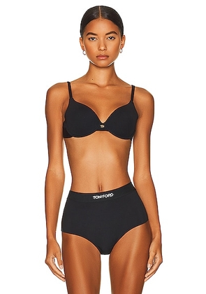 TOM FORD Padded Bra in Black - Black. Size S (also in XS).
