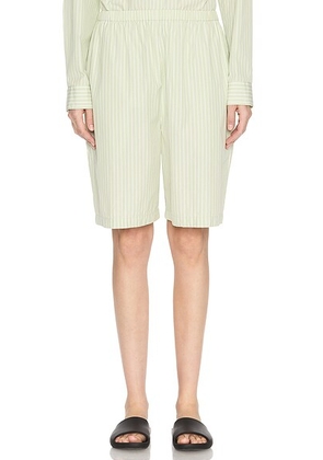 The Row Zinnia Short in Green - Green. Size 8 (also in 2).