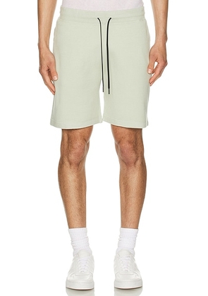Theory Light Bilen Sweatshort in Light Greenstone - Mint. Size M (also in L, S, XXL/2X).