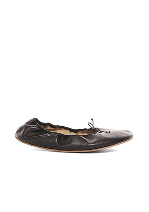 The Row Round Ballet in Black - Black. Size 36.5 (also in 36, 37.5, 39.5, 37, 38).