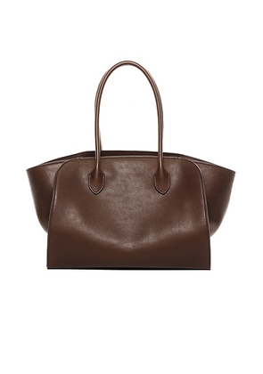 The Row Marlo 12 Bag in Deep Brown ANS - Brown. Size all.