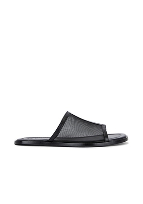 Staud Alessandra Sandal in Black Mesh - Black. Size 41 (also in 39).