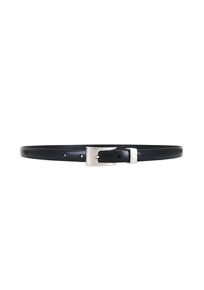 The Row Downtown Belt in Black Ans - Black. Size 80 (also in 75, 85, 90, 95, S, XL).
