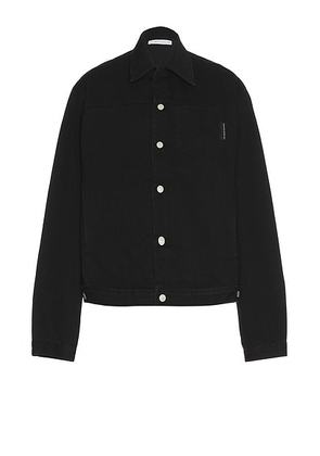 POST ARCHIVE FACTION (PAF) 8.0 Denim Jacket Right in Black - Black. Size XL (also in L).