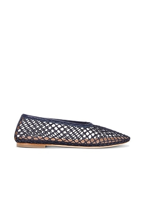 Staud Alba Ballet Flat in Navy - Black. Size 37 (also in 36, 36.5, 37.5, 38, 39.5, 40, 41).