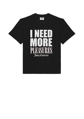 Pleasures Juicy Pleasures Heavyweight Shirt in Black - Black. Size M (also in L).