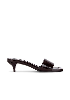 St. Agni Minimal Heel in Patent Port - Burgundy. Size 38 (also in 37).