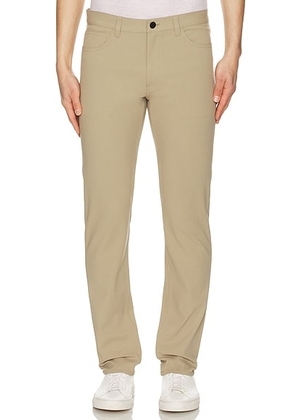 Theory Raffi Twill Pant in Bark - Tan. Size 33 (also in 30, 34, 36, 38).