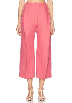 TOVE Santu Trouser in Dusty Cherry - Rose. Size 38 (also in 34, 40).