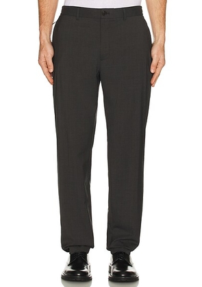 Theory Motion Wool Curtis Pant in Charcoal Melange - Charcoal. Size 31 (also in 30, 32, 36, 38).