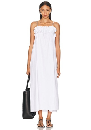 Solid & Striped The Sophie Dress in Optic White - White. Size S (also in ).