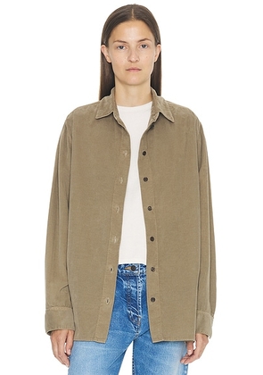 The Row Sisilia Shirt in Beige - Beige. Size 6 (also in 8).