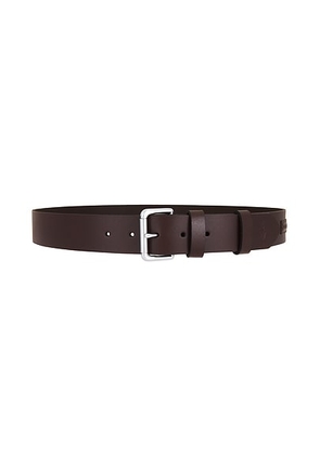 Polo Ralph Lauren Italian Saddle Leather Belt in Brown - Brown. Size 38 (also in 40, 42).