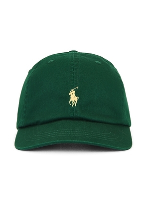 Polo Ralph Lauren Chino Sport Cap in New Forest - Green. Size all.