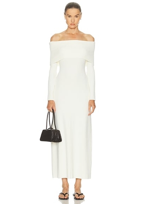 Solid & Striped The Sabrina Dress in Brule - Ivory. Size L (also in XS).