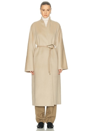 SRG Jolie Coat in Grey Beige - Beige. Size M (also in L, S, XS).