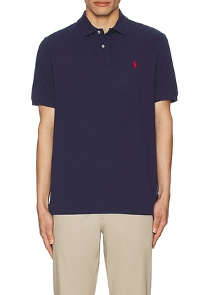 Polo Ralph Lauren Short Sleeve Mesh Polo in Newport Navy - Navy. Size S (also in L, XL/1X).