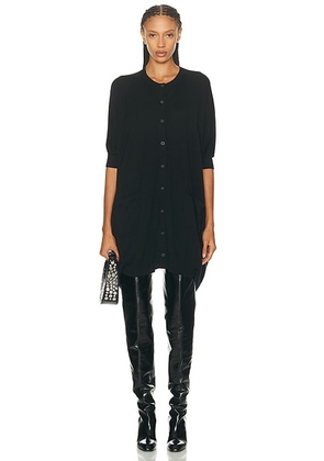 R13 Parachute Cardigan Dress in Black - Black. Size S (also in L, XS).