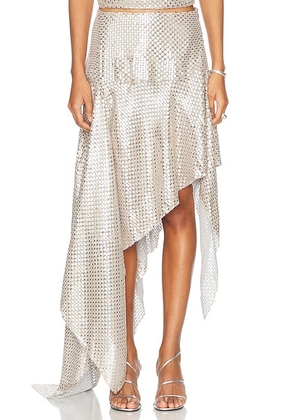 SIEDRES Grazia Skirt in Grey - Grey. Size 36 (also in 34).