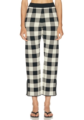 Posse Pippa Pant in Heritage Plaid - Black. Size M (also in XS, S, L, XL).