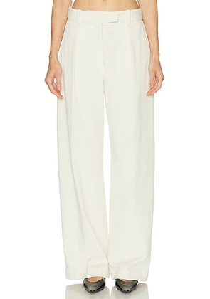 RENGGLI Corduroy Trouser in Ecru - Ivory. Size 10 (also in 0, 12, 2, 4, 6, 8).