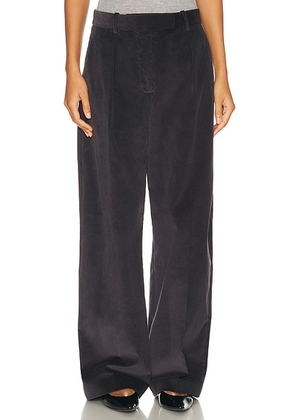 RENGGLI Corduroy Trouser in Steel - Grey. Size 10 (also in 0, 12, 4, 6).