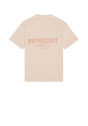 REPRESENT Owners Club Tee in Dusty Mauve - Mauve. Size M (also in ).