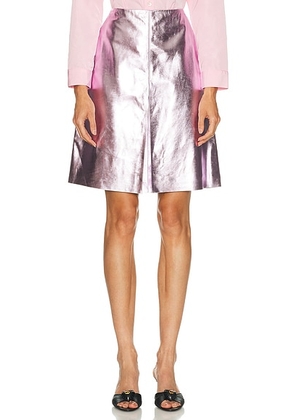 Sandy Liang Pinkie Skirt in Lilac - Lavender. Size 4 (also in 2, 8).