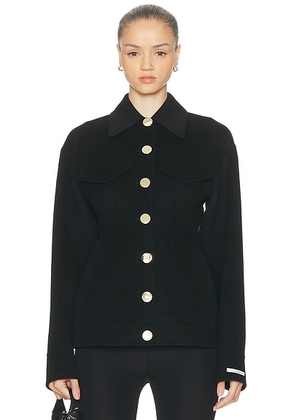 Sportmax Egeo Jacket in Black - Black. Size 2 (also in 0, 4, 6).