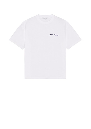Palmes x ATP T-Shirt in White - White. Size M (also in L, S).