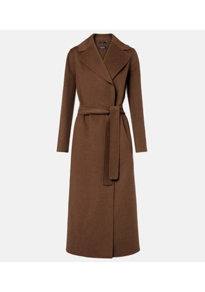'S Max Mara Poldo virgin wool wrap coat