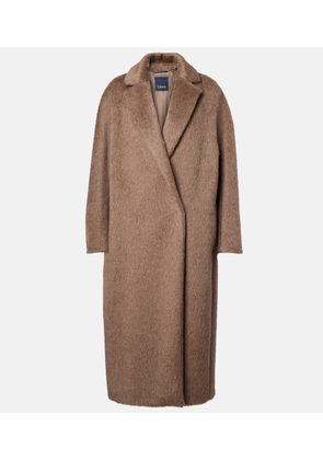 'S Max Mara Giorgia alpaca and wool-blend coat