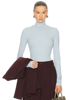Sportmax Stone Top in Light Blue - Baby Blue. Size L (also in ).