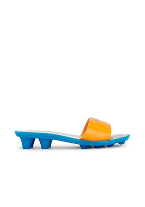Puma Select X Fenty Slide in Blue & Orange - Blue. Size 7.5 (also in 8, 8.5).