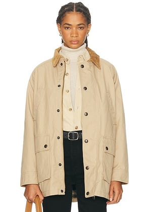 Polo Ralph Lauren Field Jacket in Vintage Khaki - Beige. Size M (also in L, S, XL).