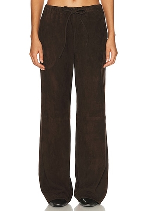 SPRWMN Kauai Pant in Americano - Chocolate. Size S (also in ).