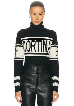 Perfect Moment Schild Sweater in Black - Black. Size M (also in L, S).