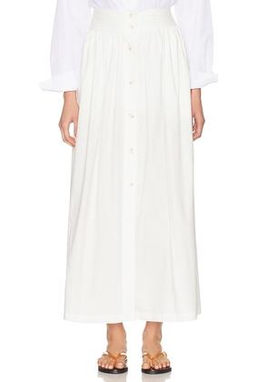 Posse Oscar Skirt in Cream - Cream. Size S (also in L, XS).