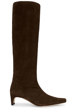 Staud Wally Boot in Truffle - Brown. Size 39 (also in 36.5, 37, 37.5, 38, 38.5, 39.5, 41).