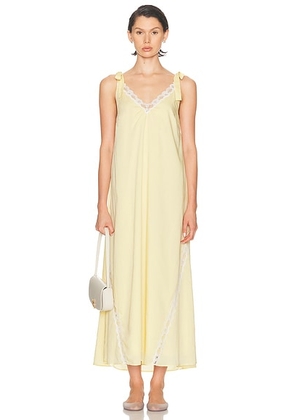 Posse Marilyn Shift Dress in Limoncella - Lemon. Size S (also in M, XS).