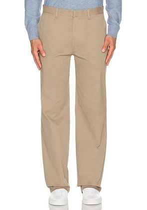 Theory Straight Chino Pant in Feather - Brown. Size 36 (also in 30).