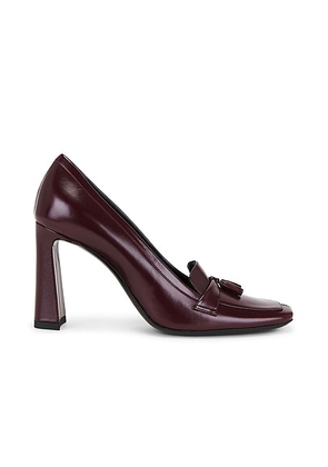 Saint Laurent Costume Pump in Vintage Bordeaux - Wine. Size 36.5 (also in 36, 37.5, 38, 38.5, 39, 39.5, 40, 40.5, 41).