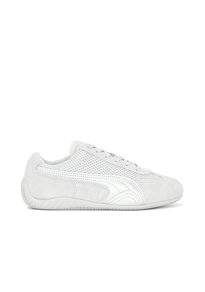 Puma Select Speedcat Premium Sneaker in Cool Light Gray & Matte Silver - Grey. Size 6 (also in 10, 6.5, 7, 8, 8.5).