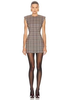 Ronny Kobo Wolverton Dress in Brown Multi - Brown. Size M (also in S, XS).