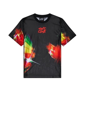 Pleasures x Daft Punk Club Sport Shirt in Black - Black. Size M (also in L, S, XL/1X).