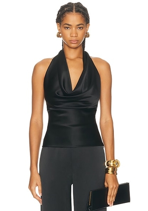 SEV Halter Top in Black - Black. Size M (also in L, S, XS).