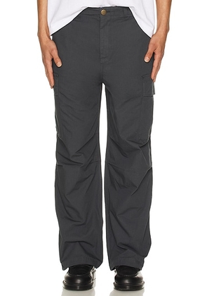 Palmes Ripstop Cargo Trousers in Charcoal - Charcoal. Size 48 (also in 46, 50, 52).