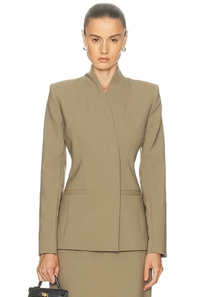 SRG Jackie Blazer in Dark Stone - Grey. Size M (also in L, S, XL, XS, XXS).