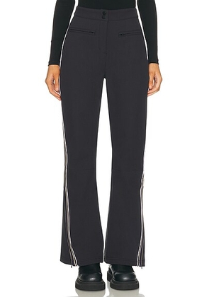 THE UPSIDE Hakuba Petra Ski Flare Pant in Black - Black. Size S (also in M, XS).